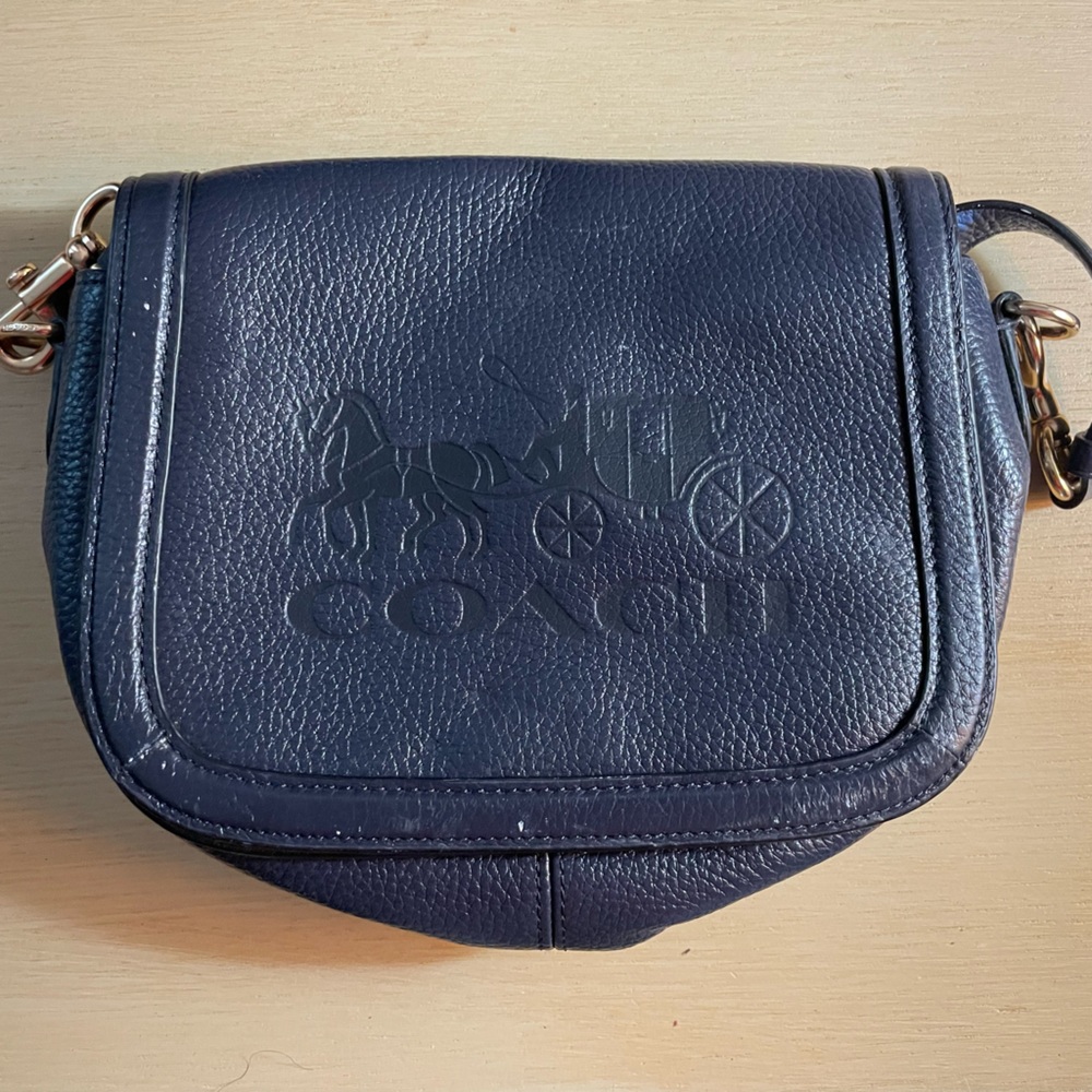 Blue Coach Purse